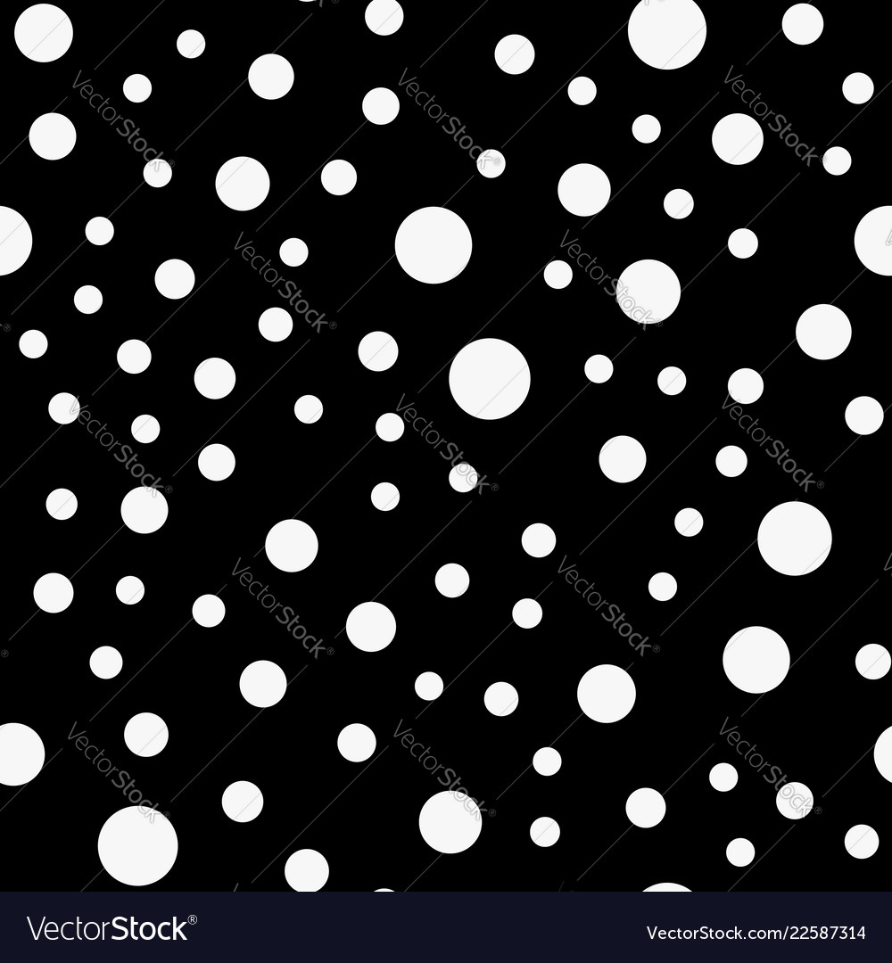Abstract Dots and Circles Pattern