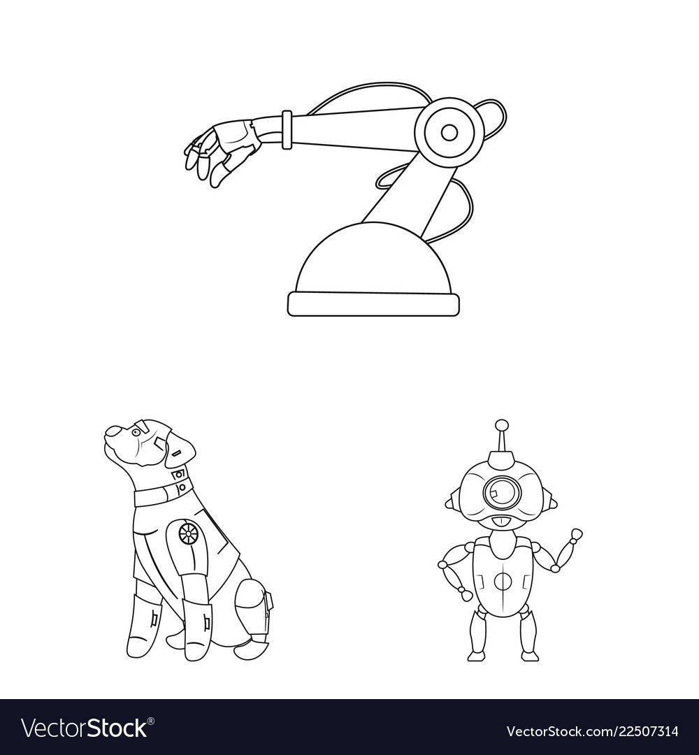 Robot and factory symbol