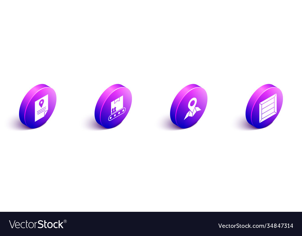 Set isometric document tracking marker system