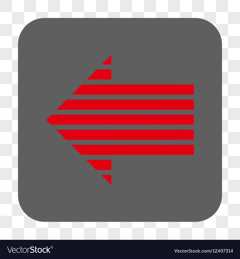 Stripe arrow left rounded square button
