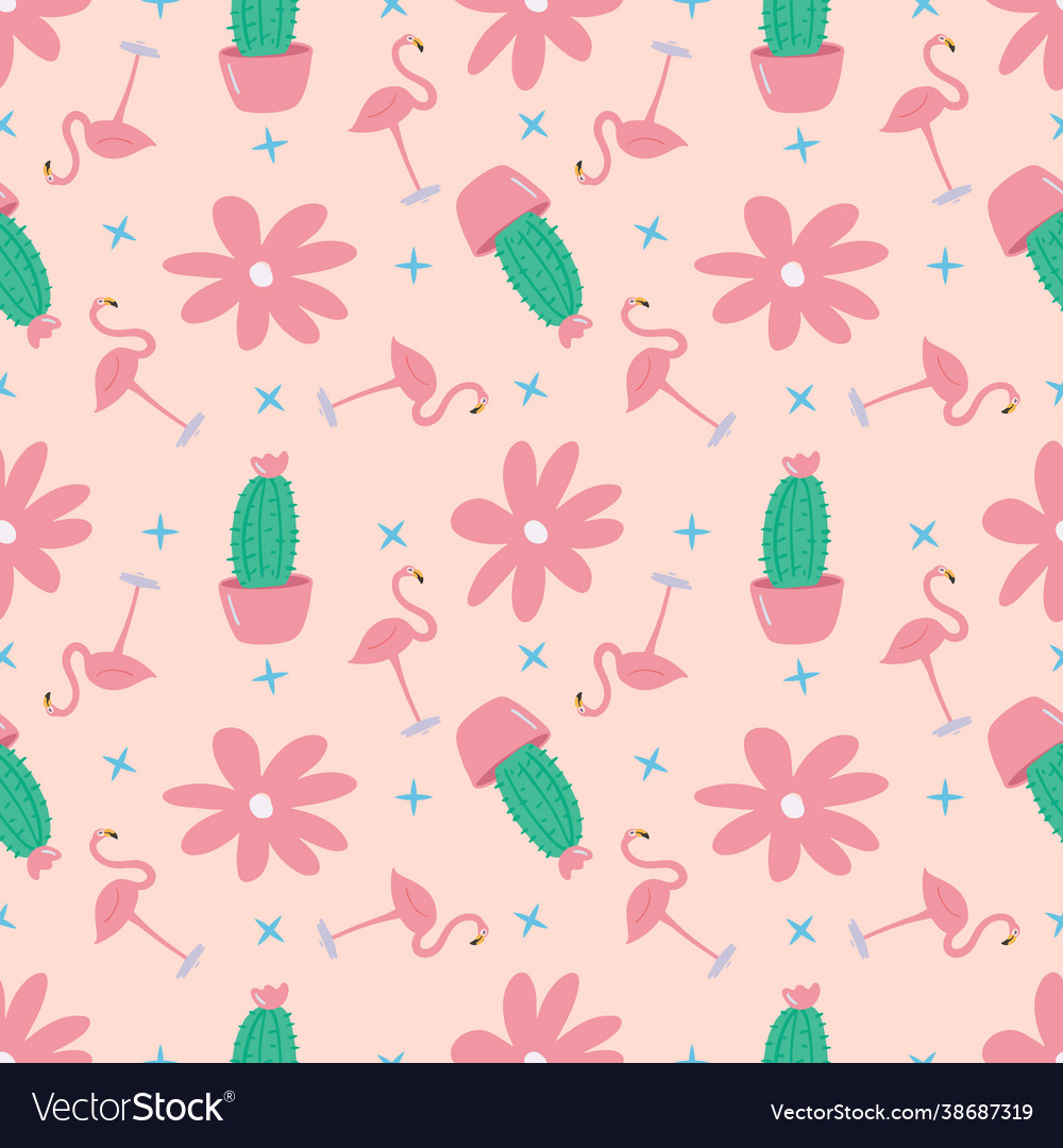 Beautiful pattern with icons and design elements