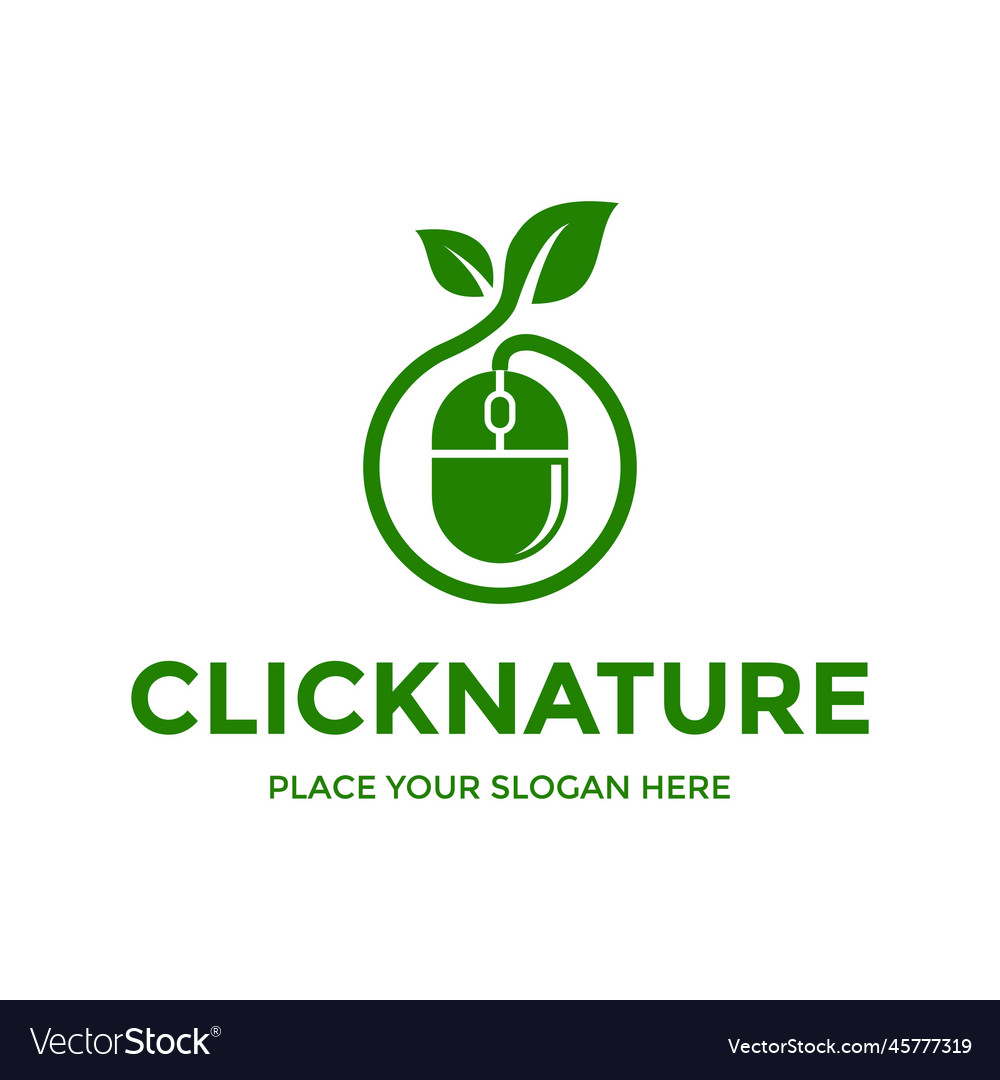 Click nature logo template