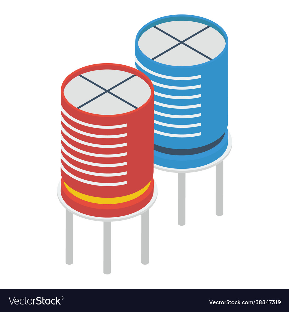 Isometric capacitors