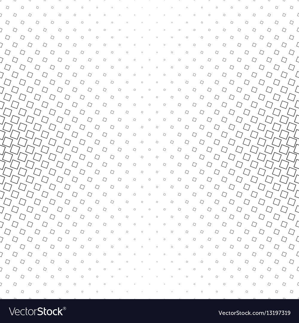 Monochrome geometric angular square pattern