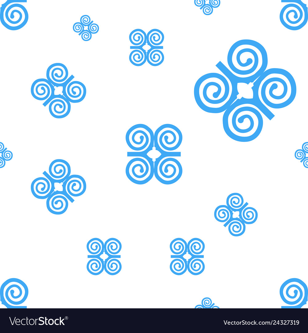 Seamless for humility with strength or symbol