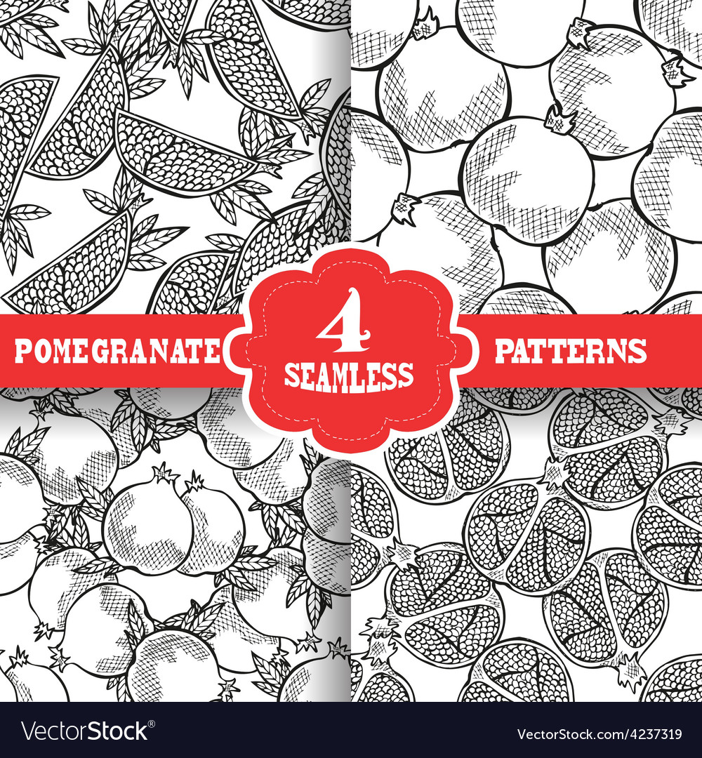Seamless patterns set