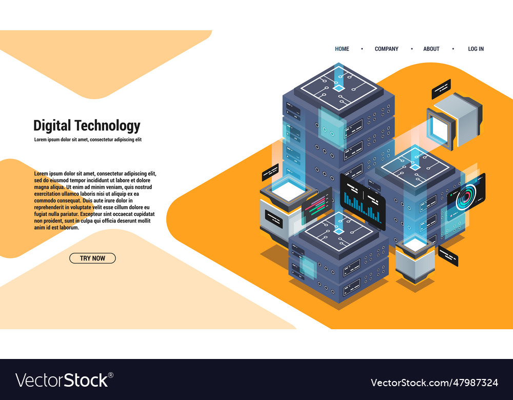 Analysis and investment data visualization Vector Image Analysis and investment data visualization