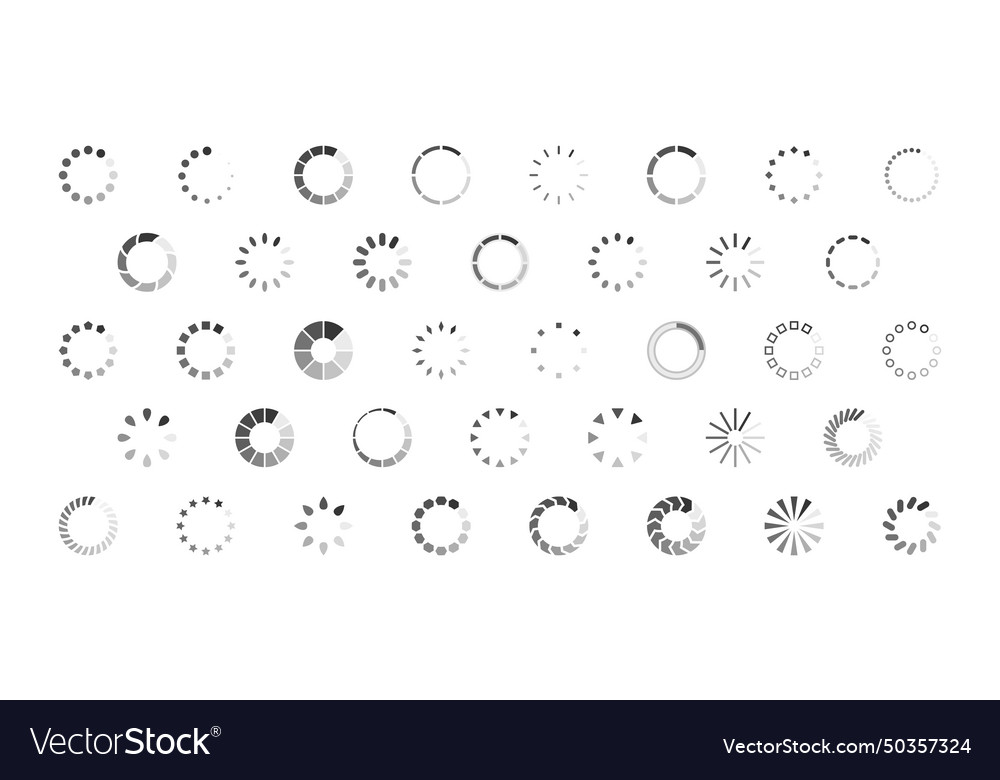 Circular Loading & Progress Icons