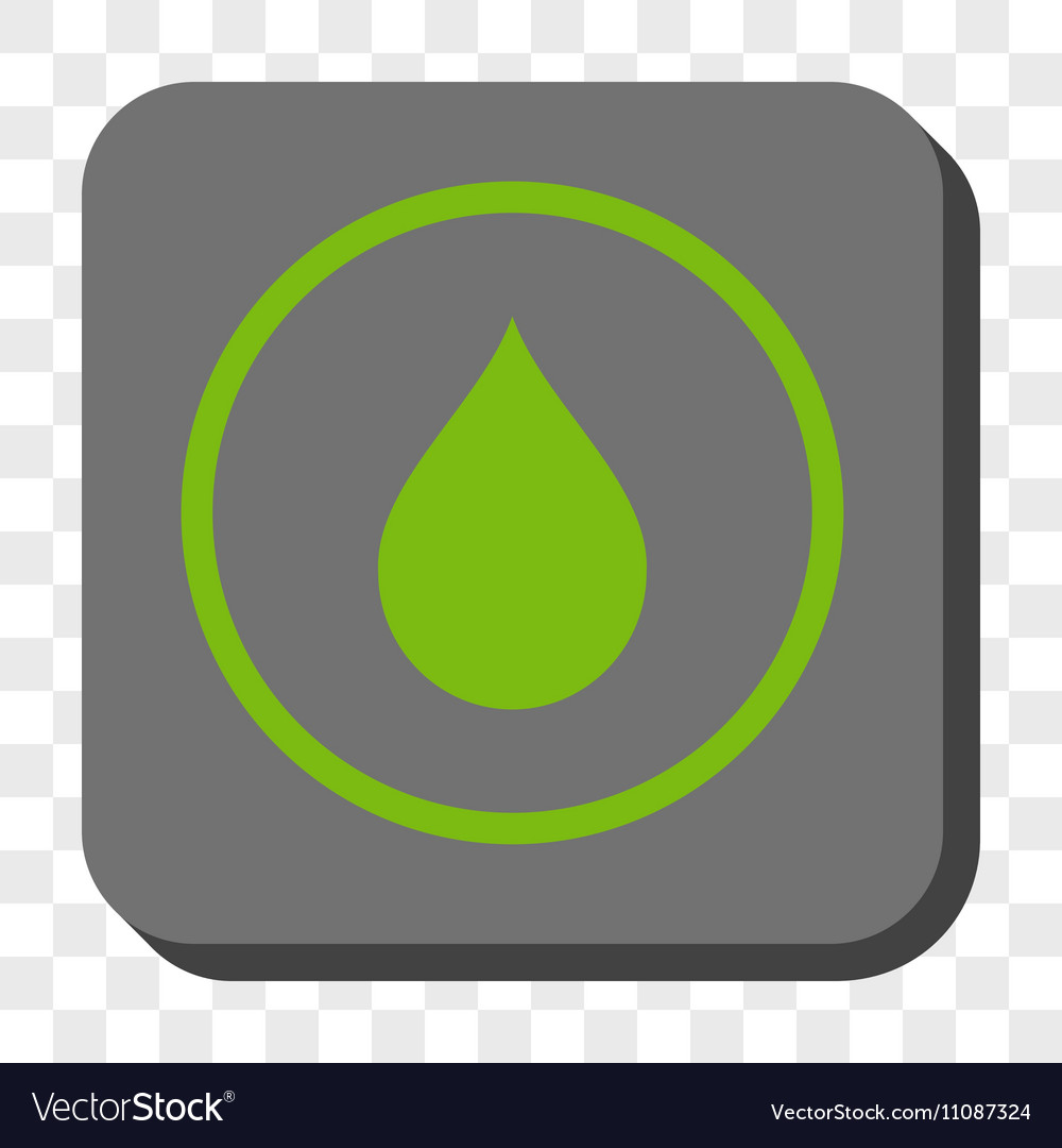 Drop rounded square button