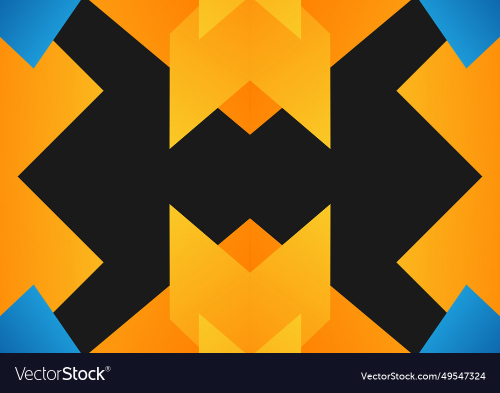 Gradient geometric shapes background design