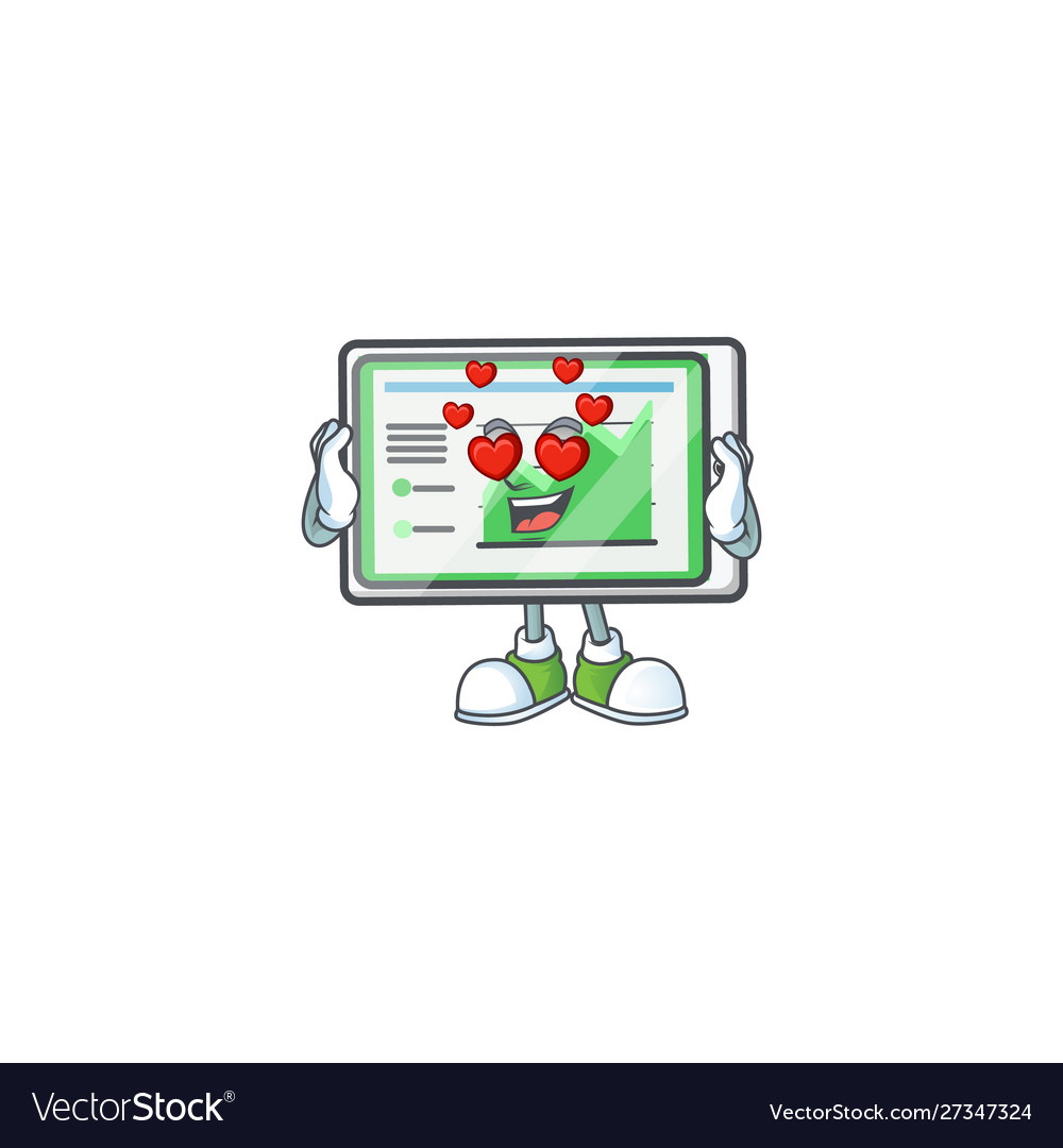 In love up chart horizontal table shape character