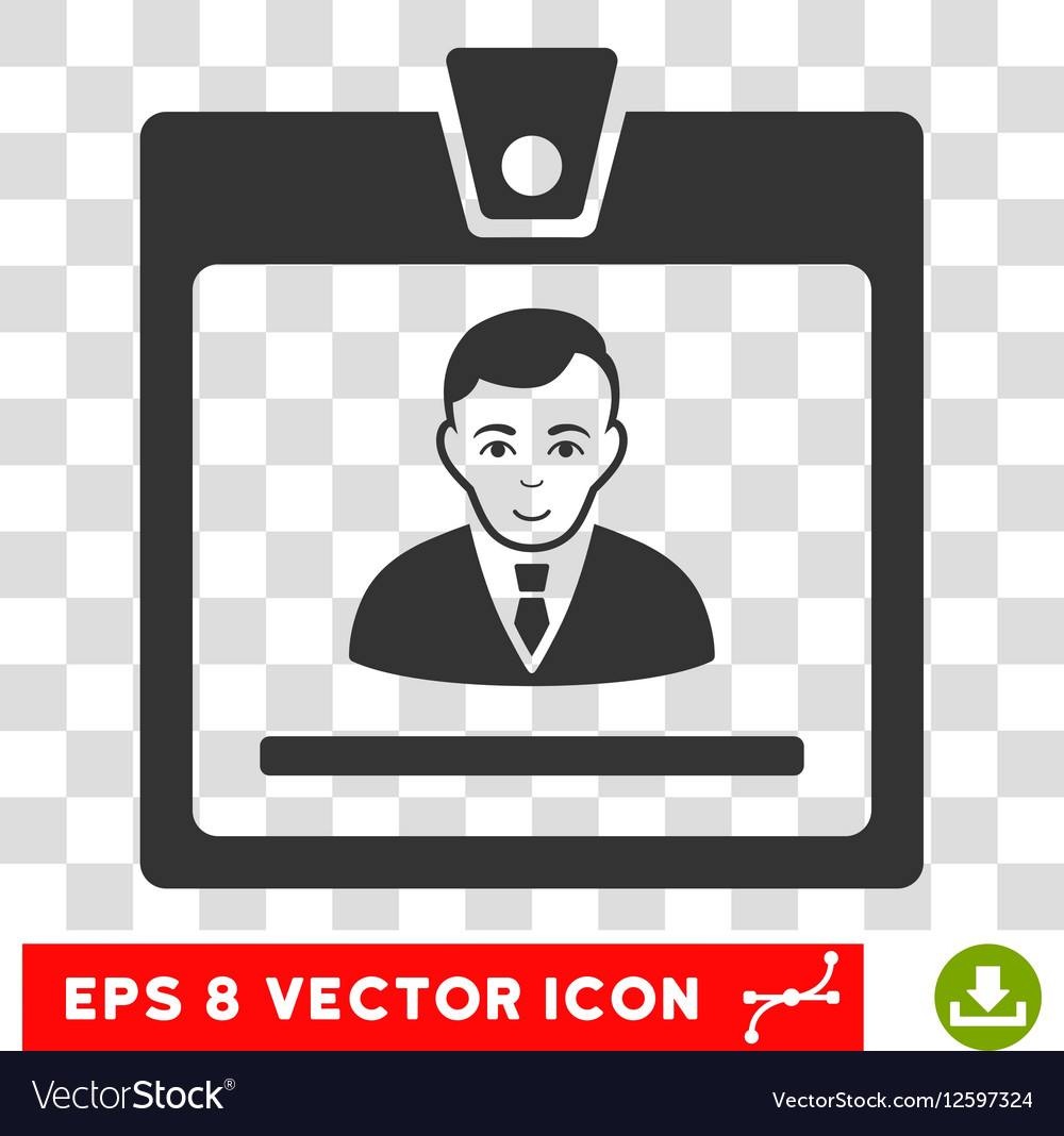 Manager badge eps icon Royalty Free Vector Image