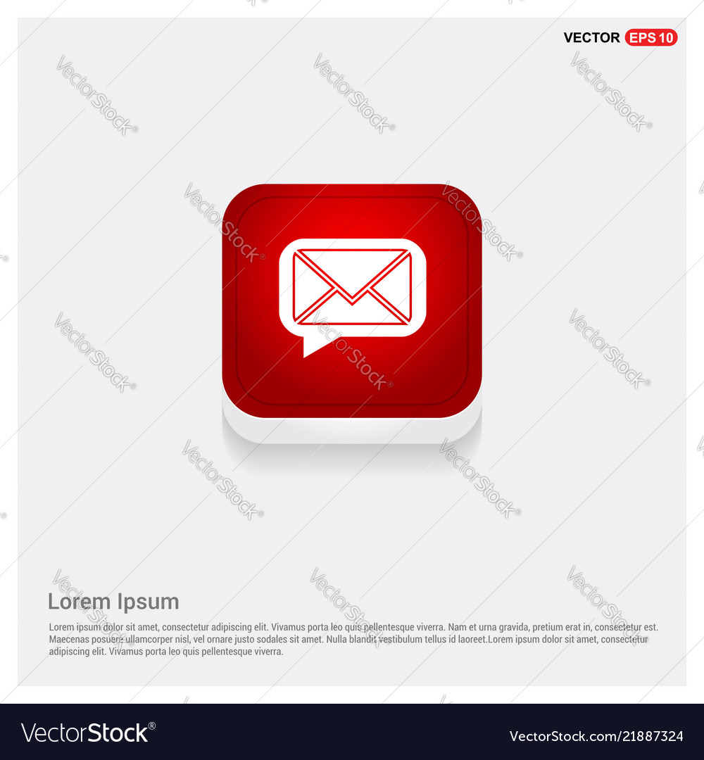 Message icon Vector Image Message icon