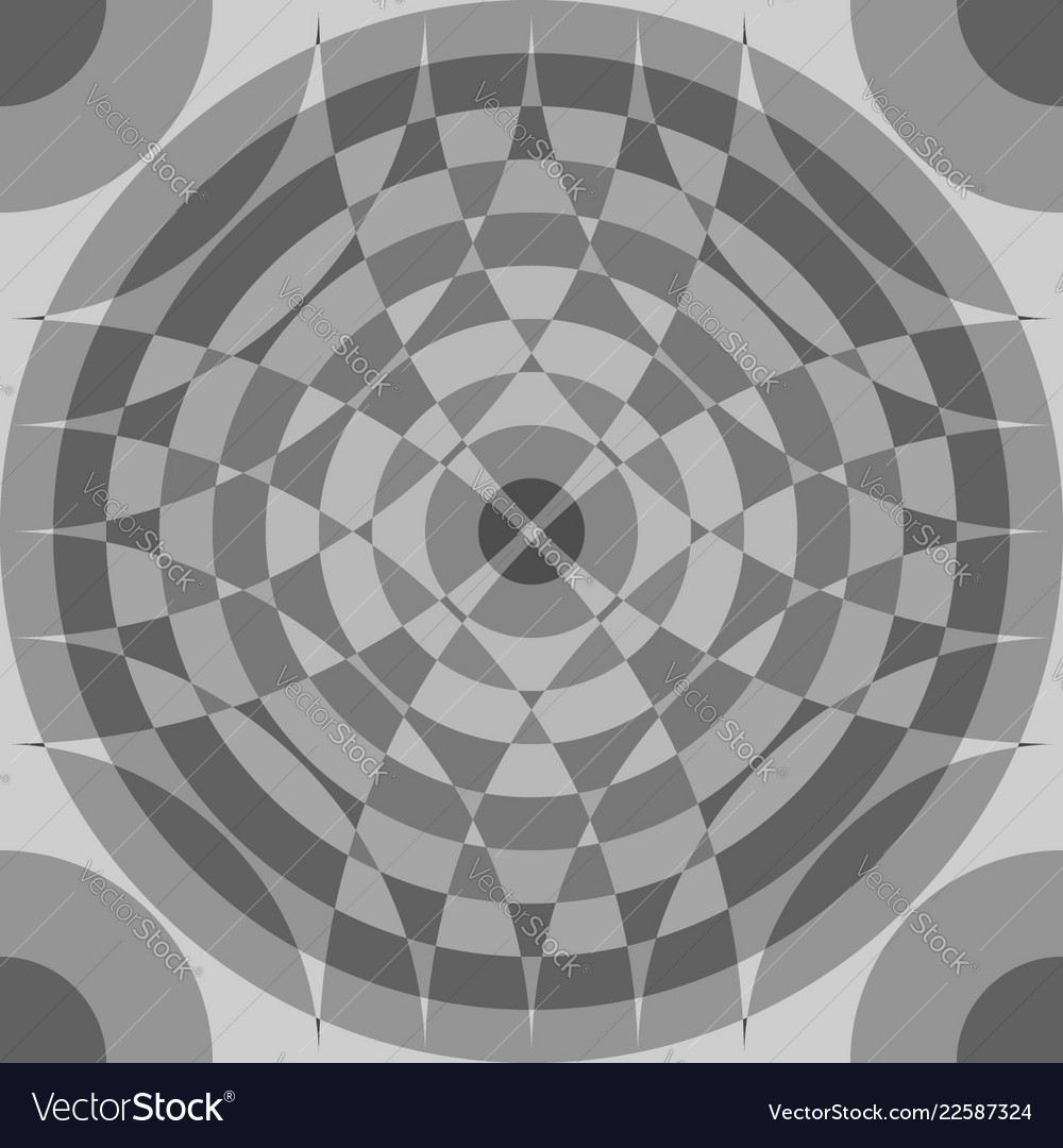 Repeatable segmented grayscale pattern monochrome vector image Repeatable segmented grayscale pattern monochrome