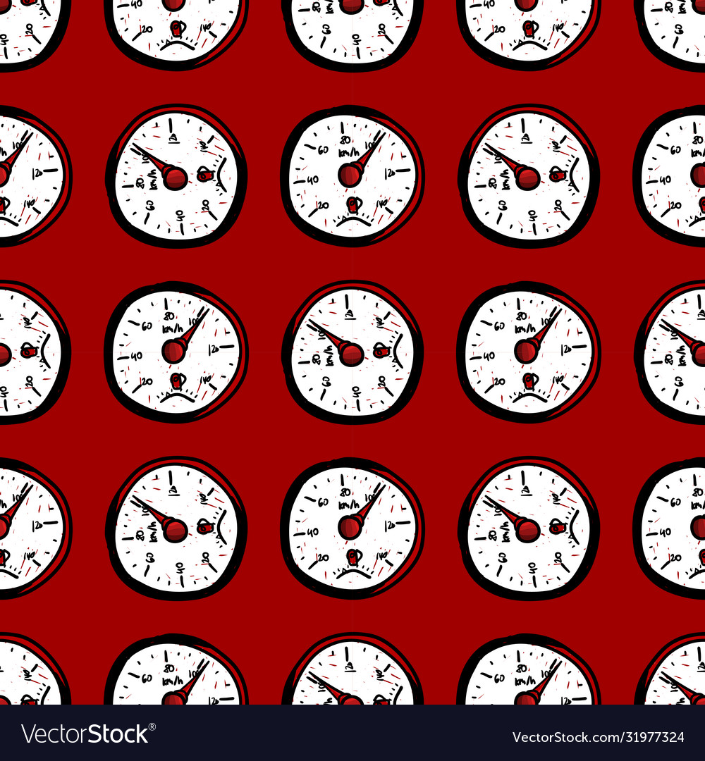 Sport speedometer pattern simple