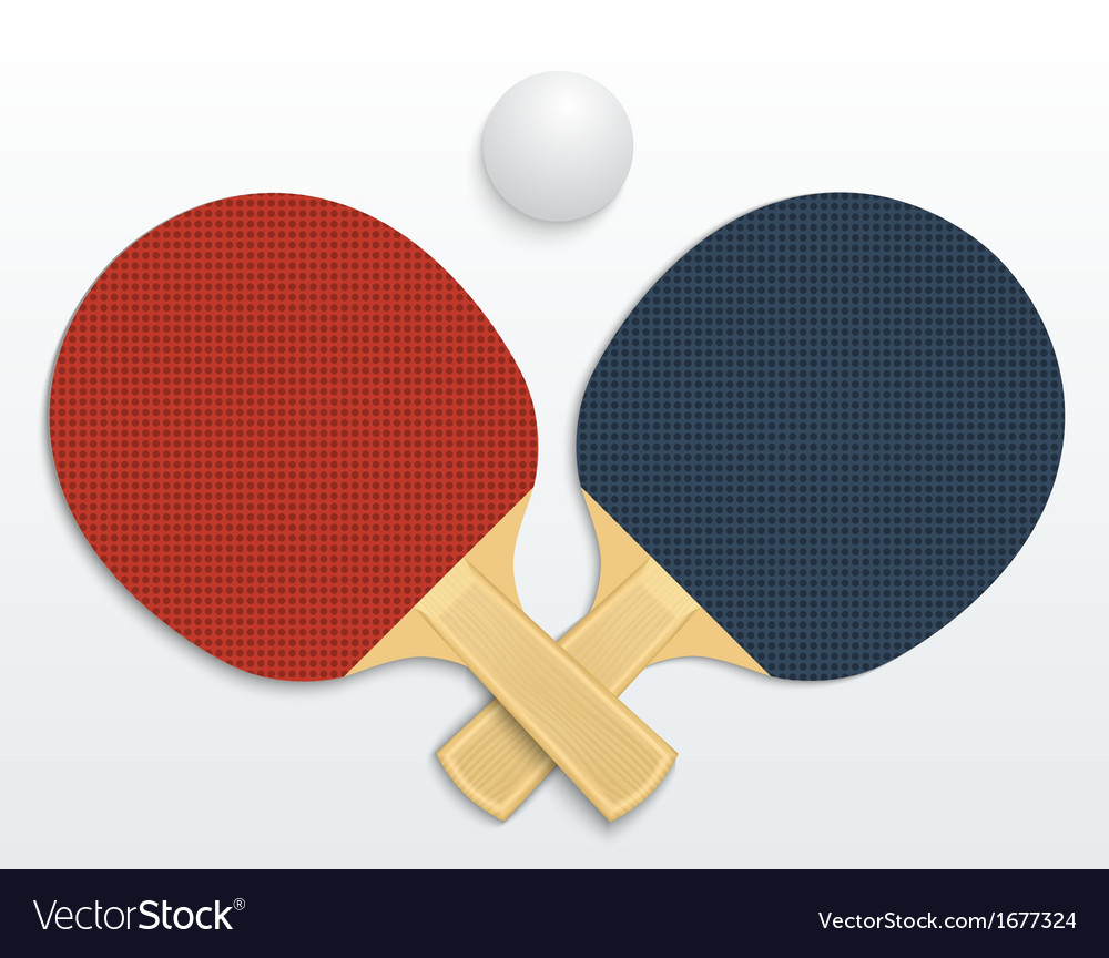 Table tennis Royalty Free Vector Image - VectorStock
