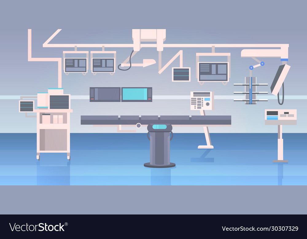 Hospital operating table and medical devices