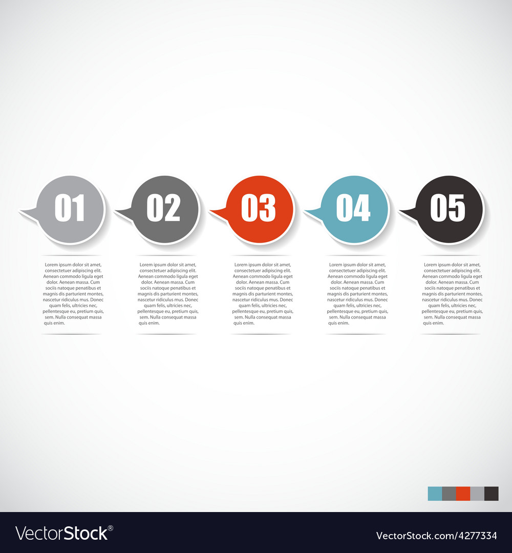 Infographic templates for business