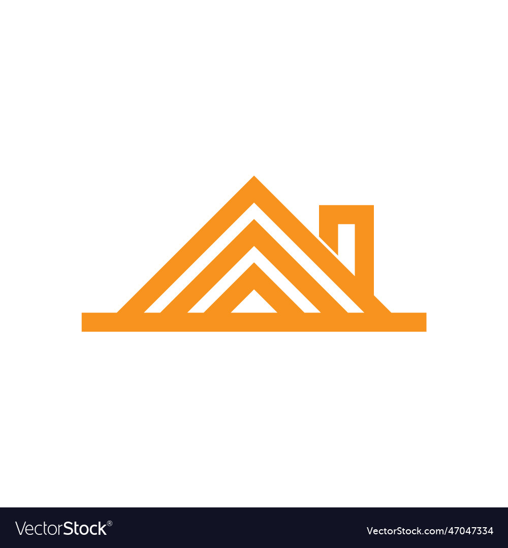 Real Estate Logo Template Home House Royalty Free Vector