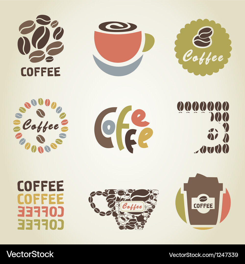 Coffee icon4 Royalty Free Vector Image - VectorStock