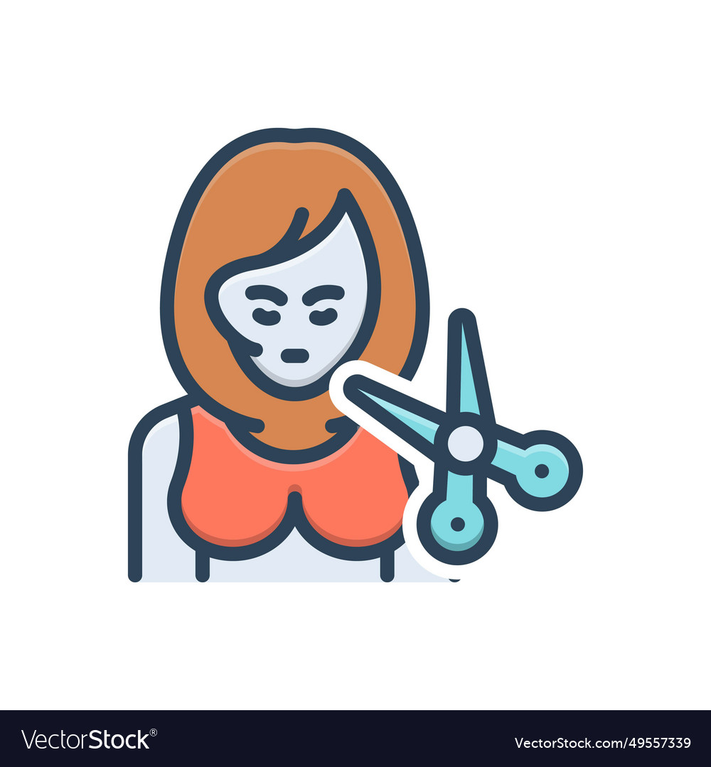 Haircut Royalty Free Vector Image - VectorStock