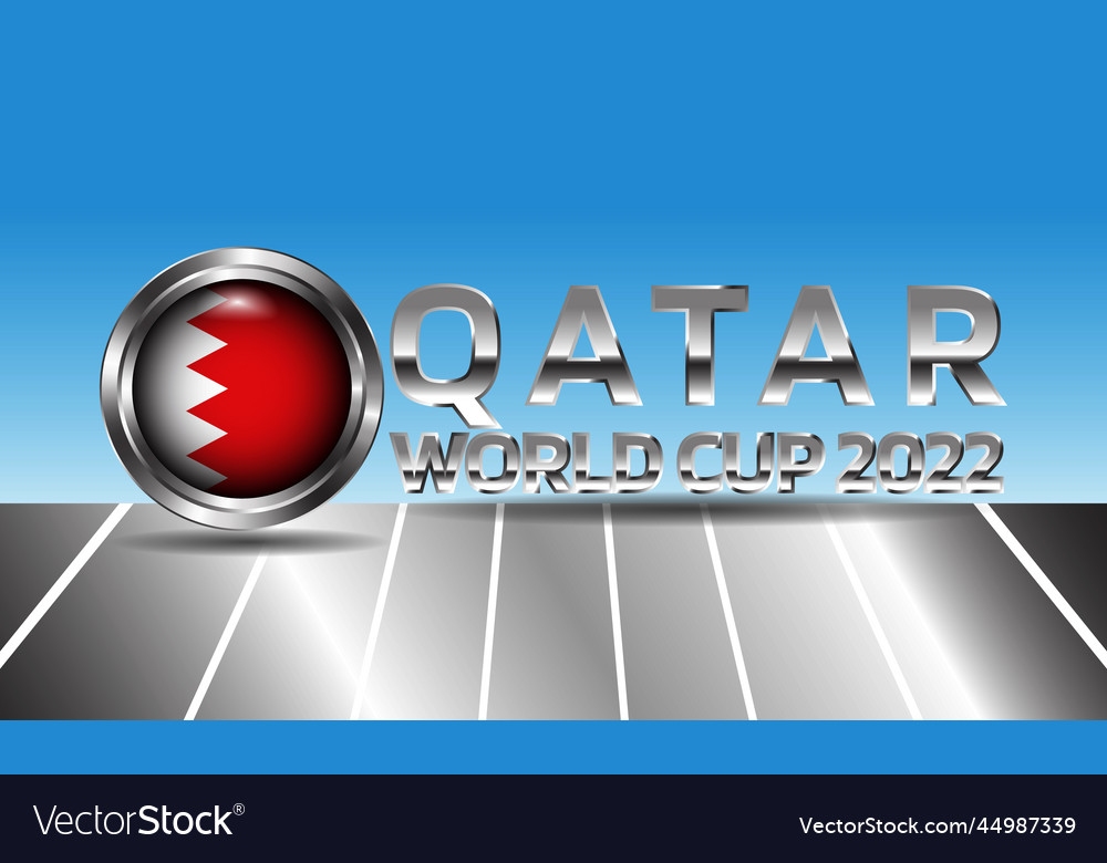 Qatar flag in circle shape vector image Qatar flag in circle shape