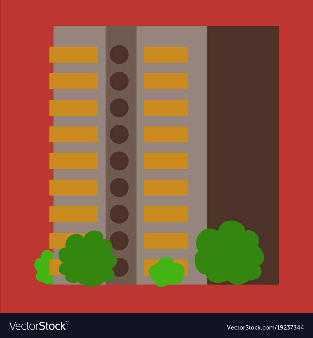 A modern multi-storey building with complex