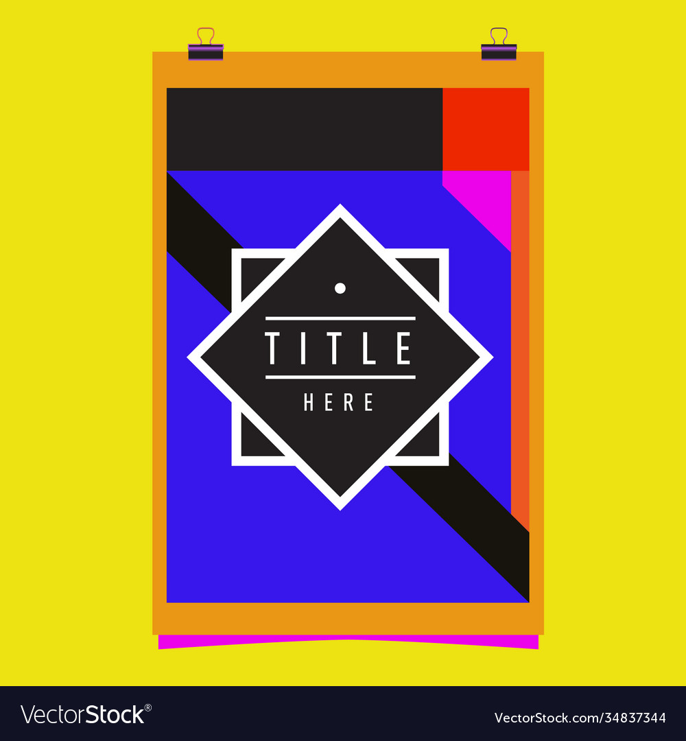 Abstract colorful geometric pattern background Vector Image Abstract colorful geometric pattern background