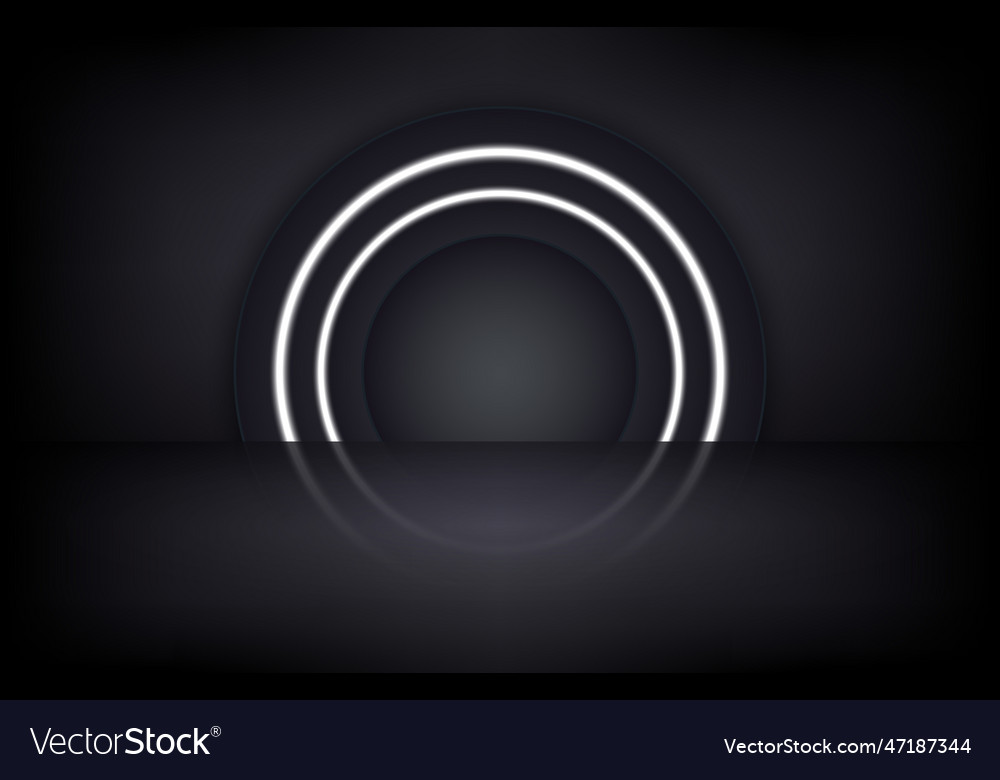 Black studio background abstract