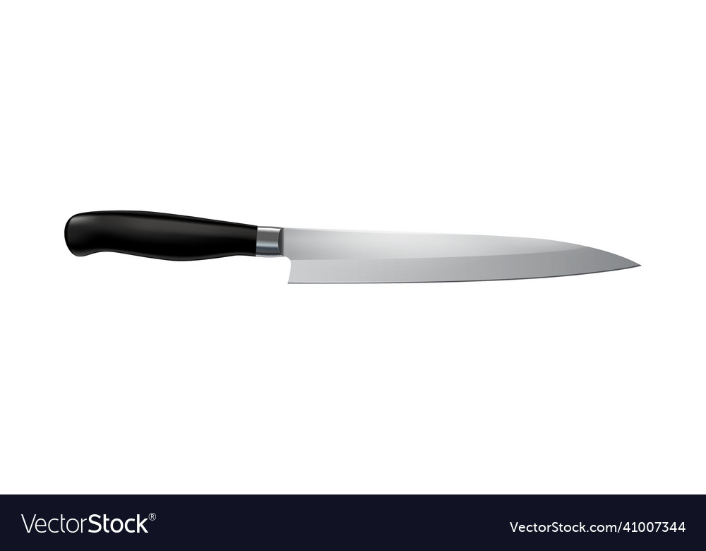 Chef knife Royalty Free Vector Image VectorStock