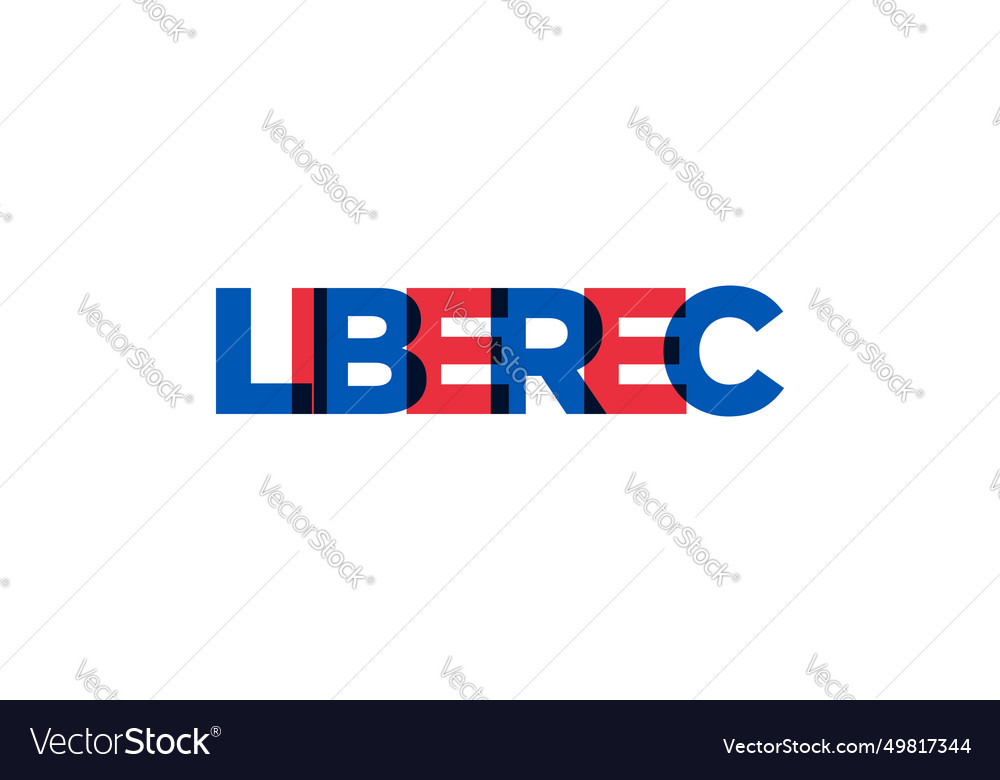 Liberec in the czech emblem design features