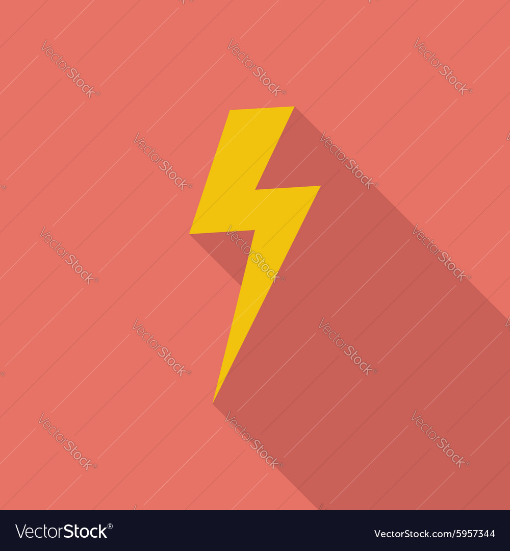 Lightning single icon