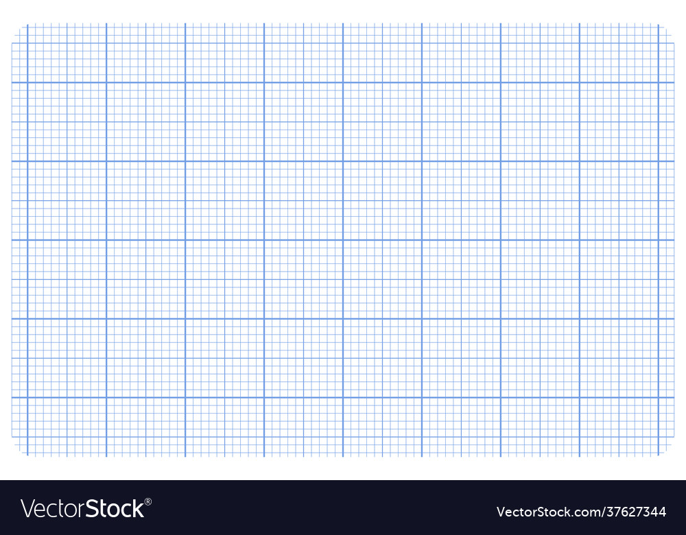 Millimeter graph paper grid abstract squared vector image Millimeter graph paper grid abstract squared