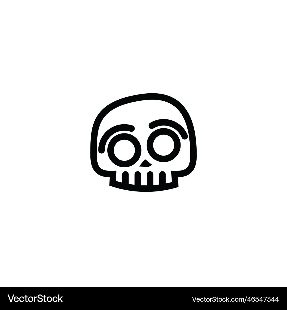 Skull Royalty Free Vector Image - VectorStock
