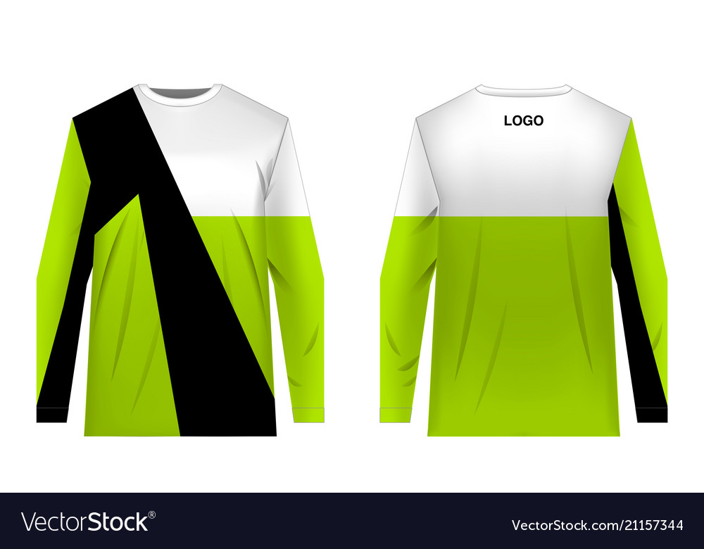 Sportswear jersey template