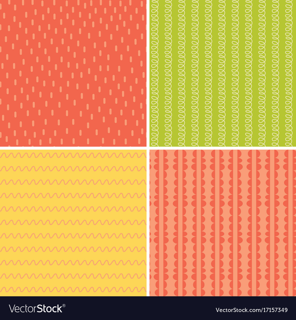 Abstract Seamless Pattern Set