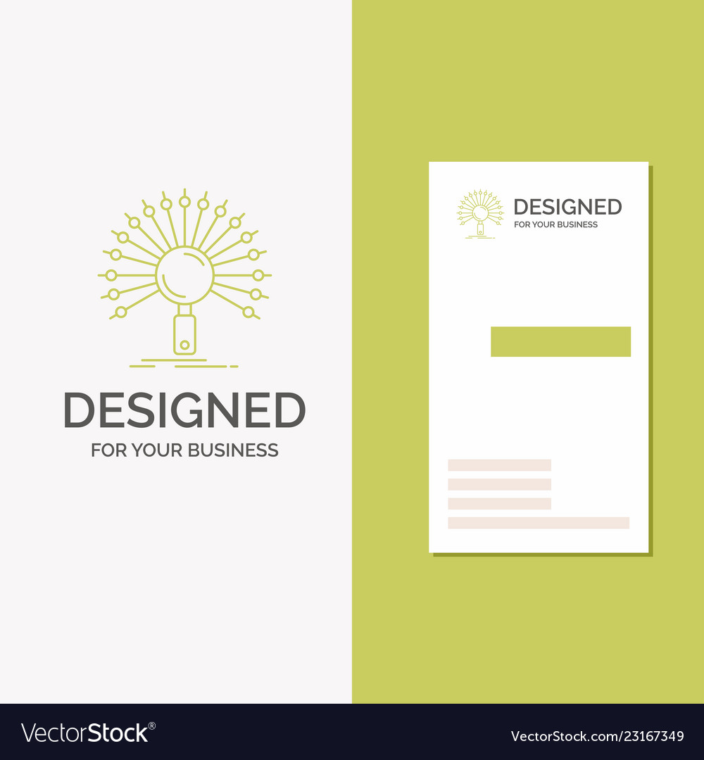 Business logo for data information informational vector image Business logo for data information informational
