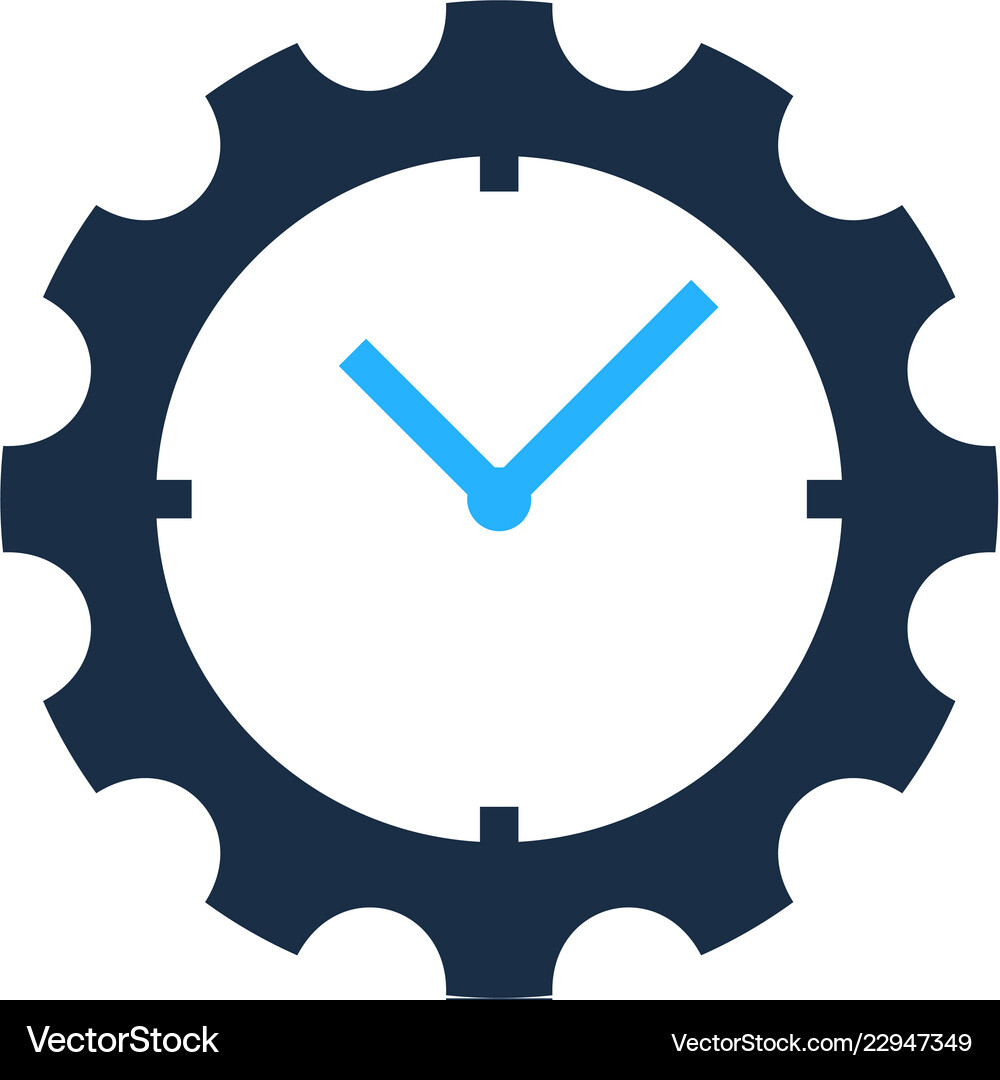 Clockwork Gear Logo Royalty Free Vector Image - VectorStock