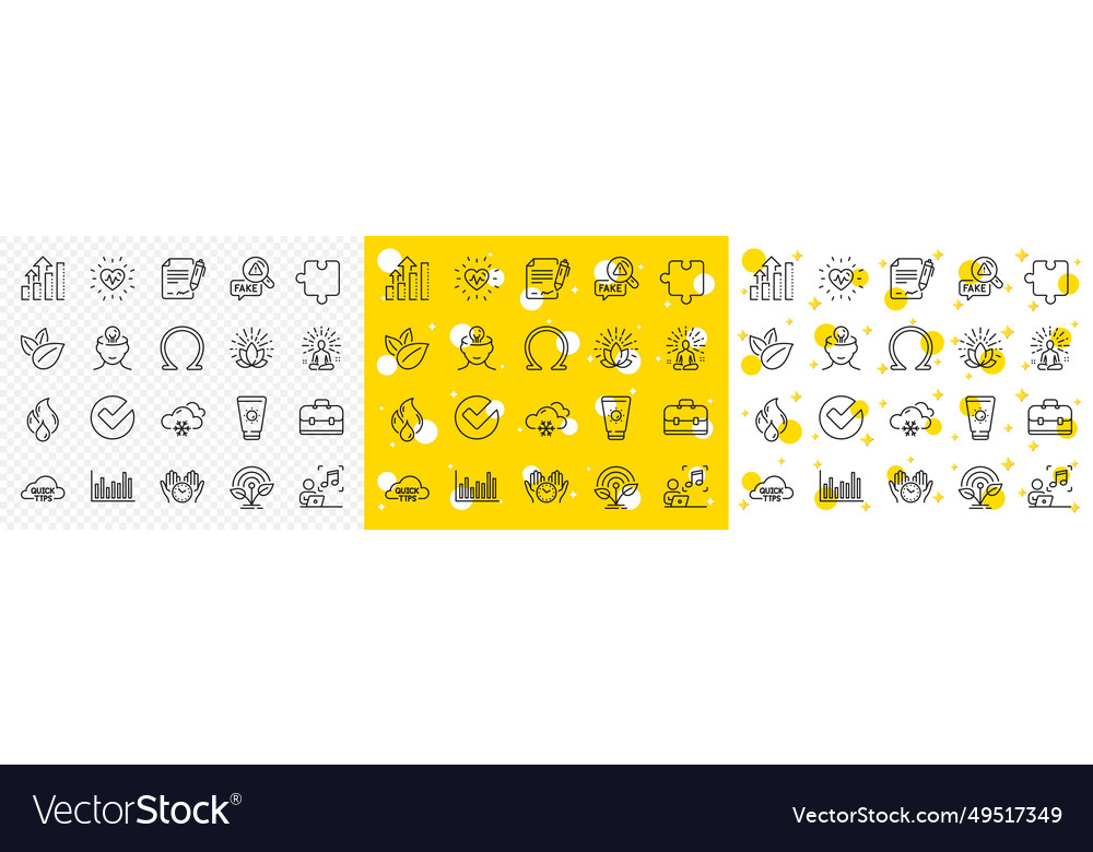 Outline verify sunscreen and analysis graph line vector image Outline verify sunscreen and analysis graph line