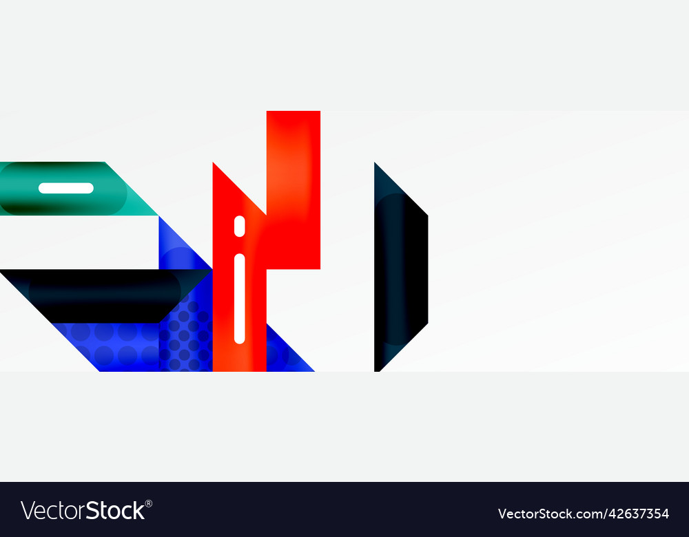 Background color abstract overlapping stripes vector image Background color abstract overlapping stripes