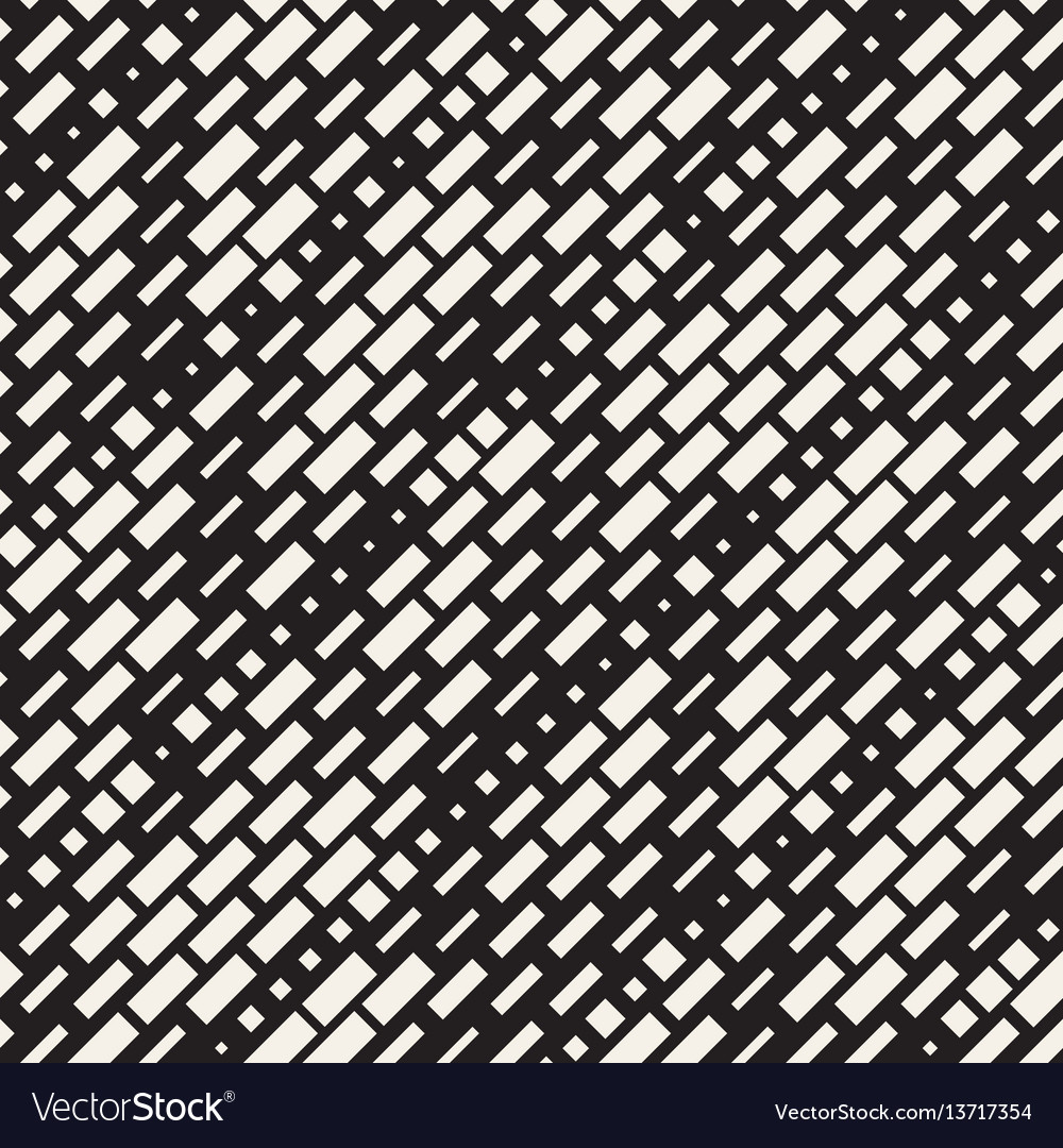 Black and White Irregular Grid Pattern