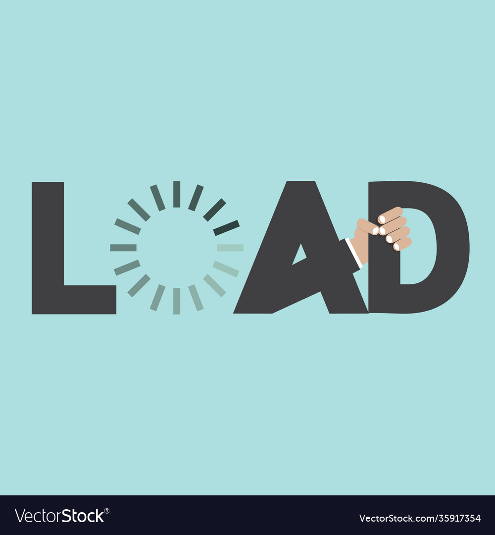 Load typography design