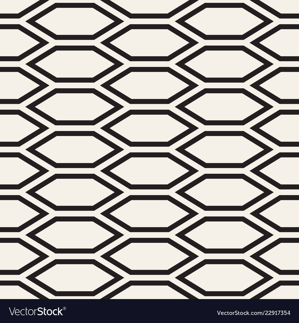 Modern Geometric Pattern - Hexagonal Tile