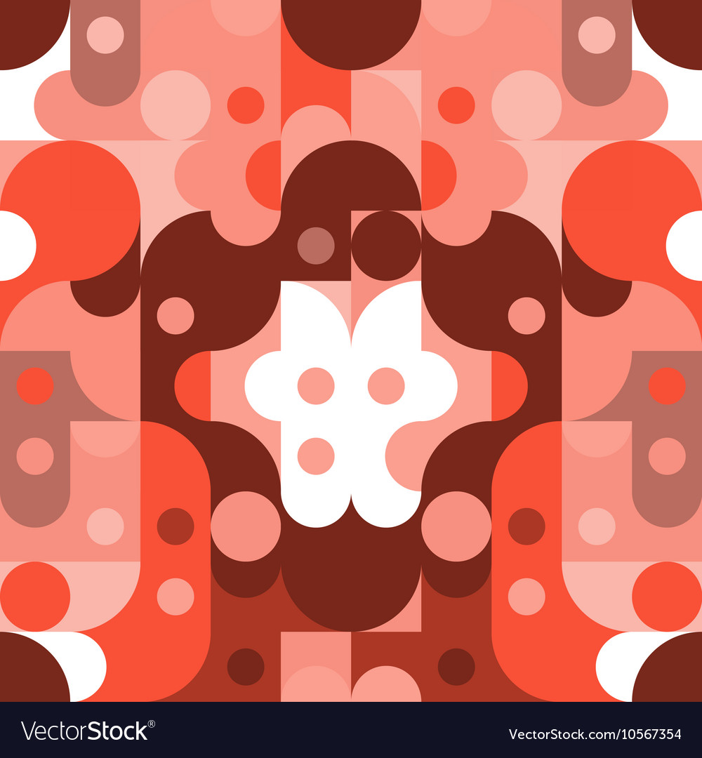 Pattern abstract red tone color