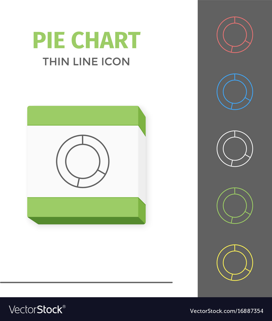 Simple line stroked chart or graph icon