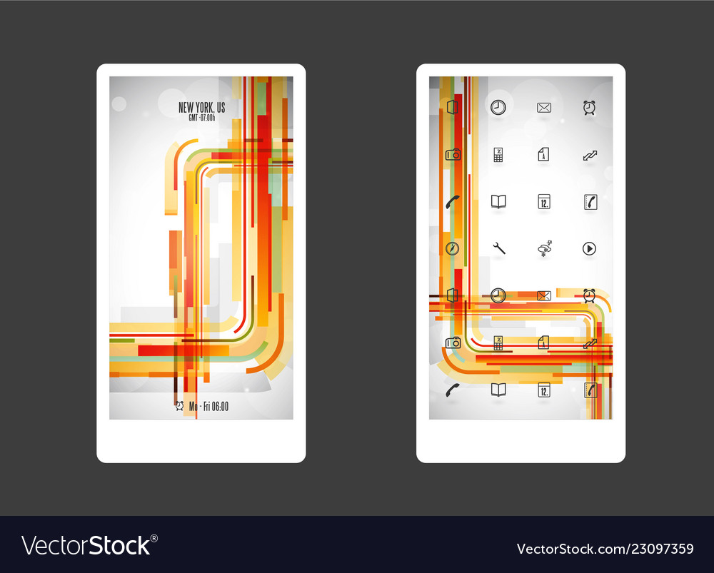 Abstract Colored Background