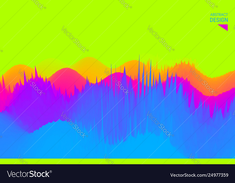 Abstract wavy background dynamic effect vector image Abstract wavy background dynamic effect