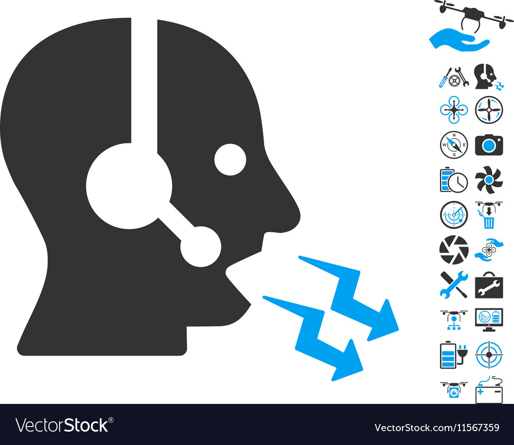 Operator shout icon with copter tools bonus