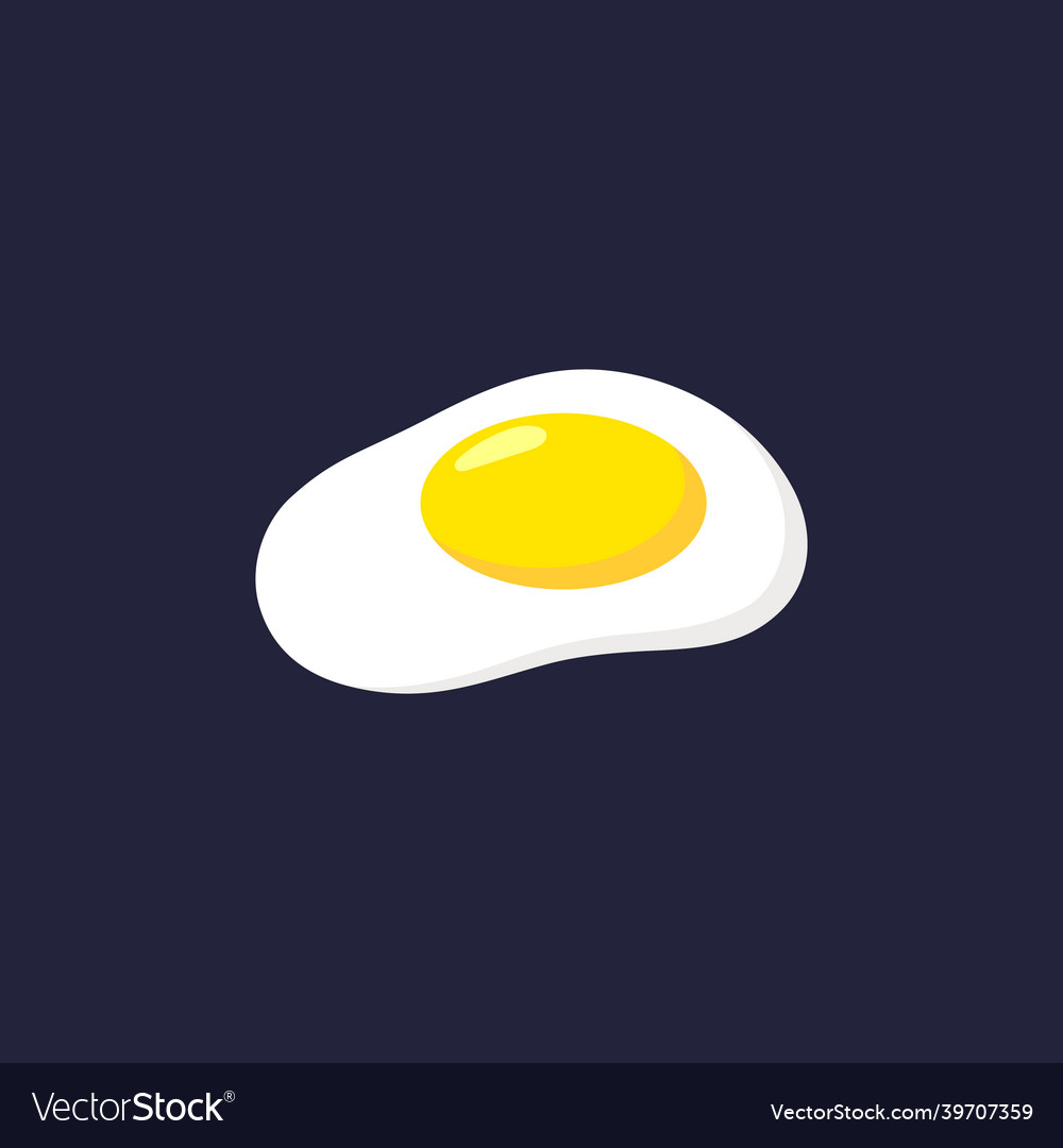Yummy egg icon design