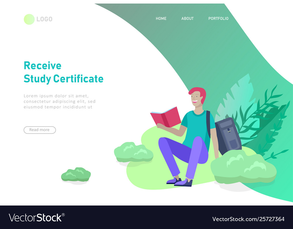 Set web page design templates with relaxed vector image Set web page design templates with relaxed